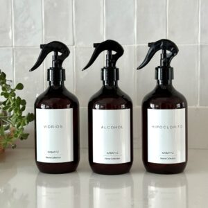 Set de 7 unidades de dispensadores de limpieza - 500 ml