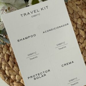 Etiquetas - Travel KIT